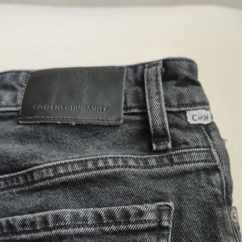 Citizens of Humanity Women's Black Jeans Size 23 - Picture 6 of 10